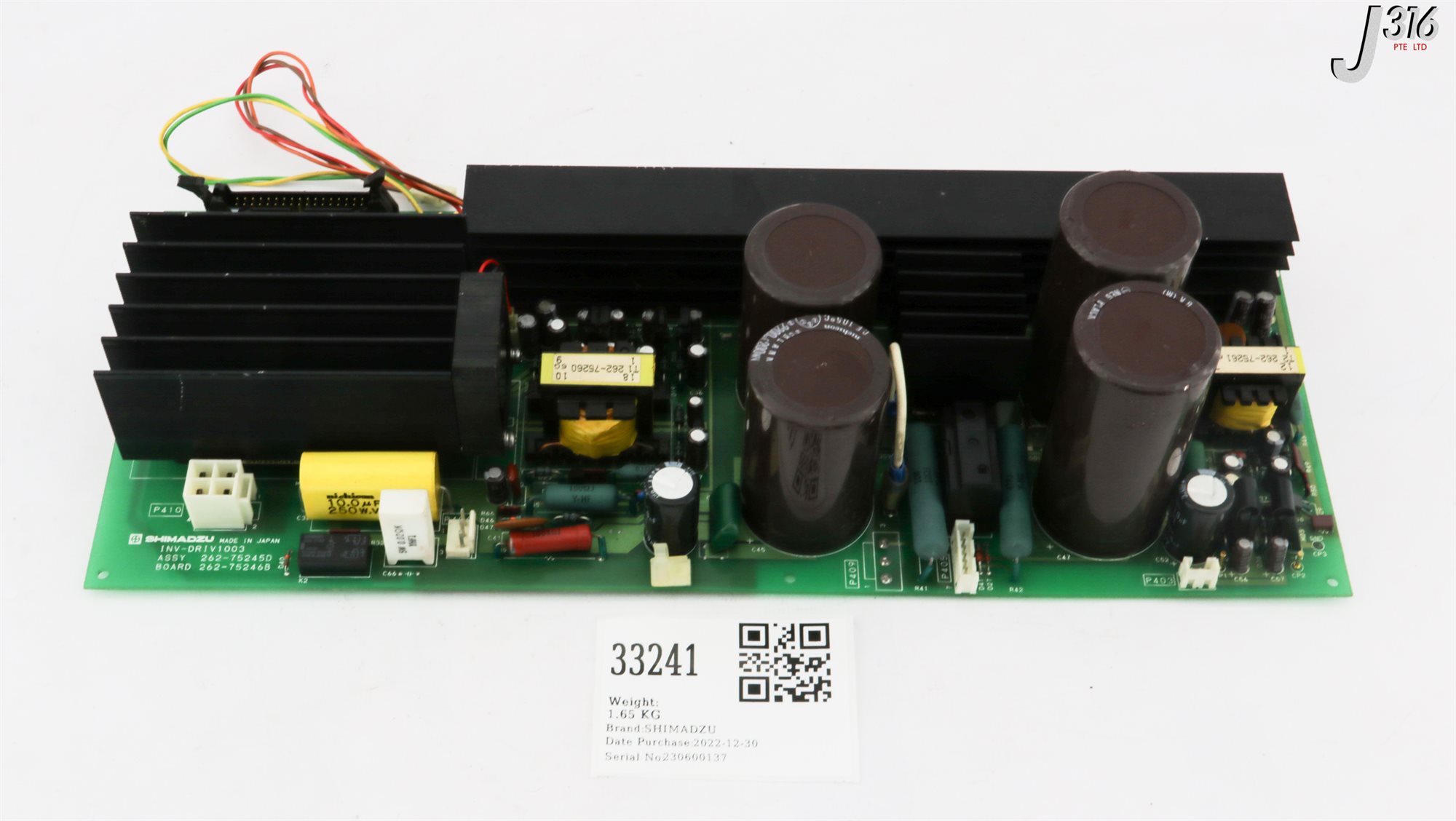 リクエスト5点 33241 SHIMADZU PCB, INV-DRIV1003 262-75245D | eBay